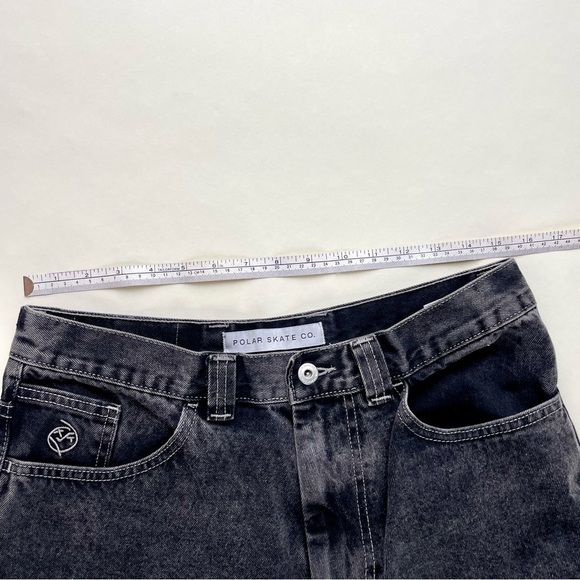 Classic Black Big Boy Polar skate co Denim Men's Shorts - Picture 5 of 7